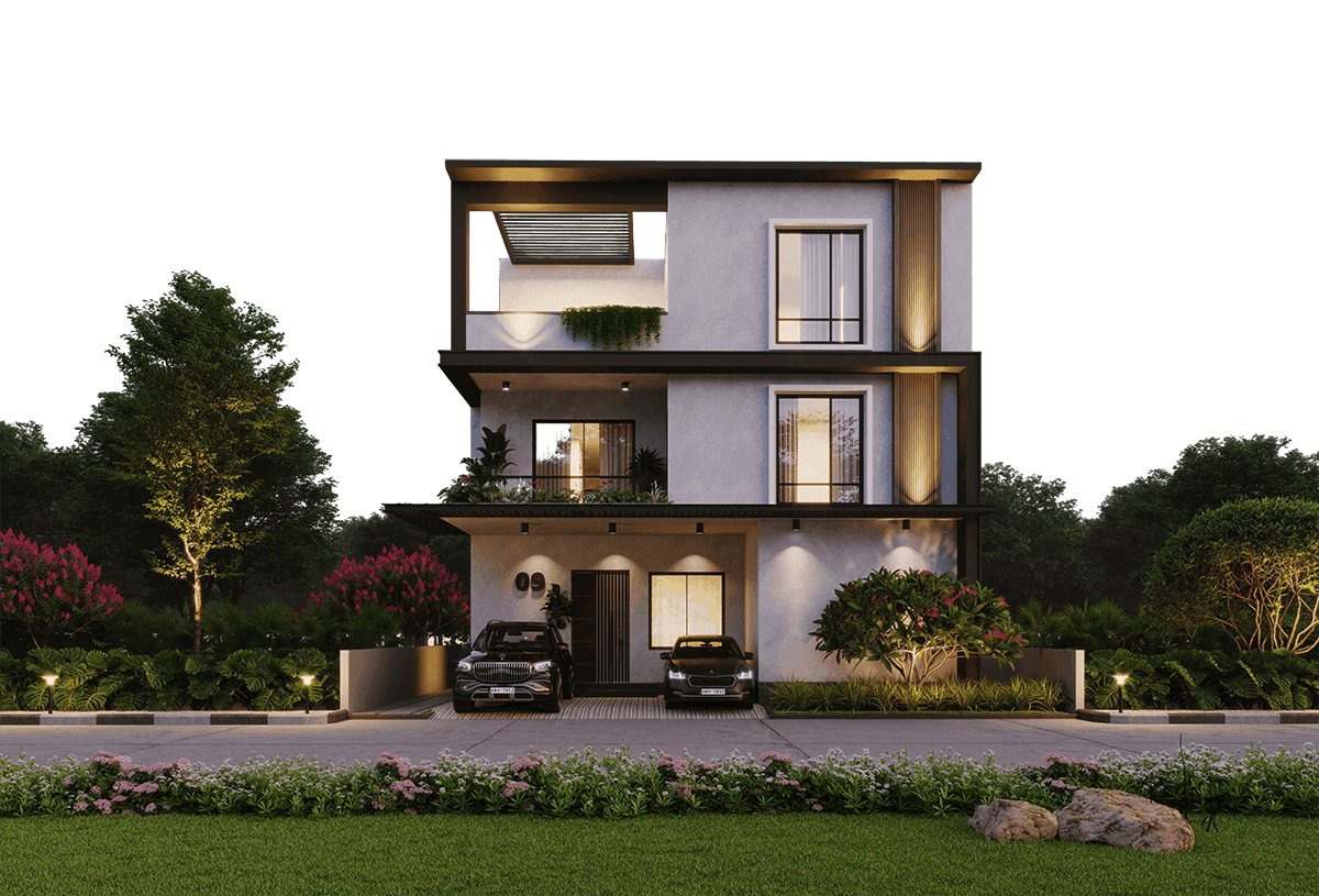 Villa Elevation West