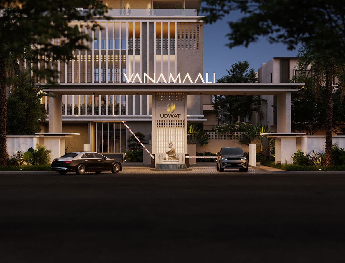Villa Elevation West